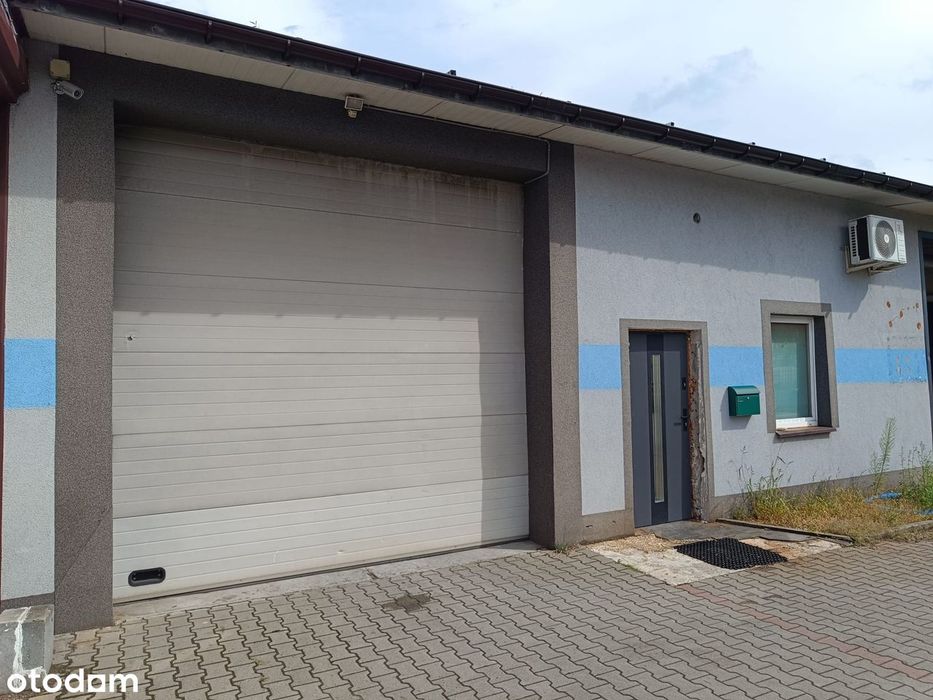 Baza firmy: hala 250 m² + biura i zaplecze 110 m² – Tychy centrum
