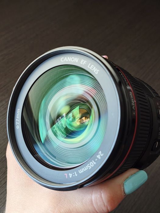 Продам об'єктиви 24-105 f4, 50mm f1.8, 35mm f2.0