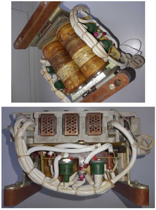 Контактор пускатель реле контакты приставка