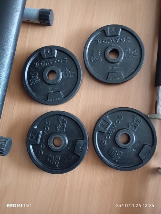 Vario material musculação