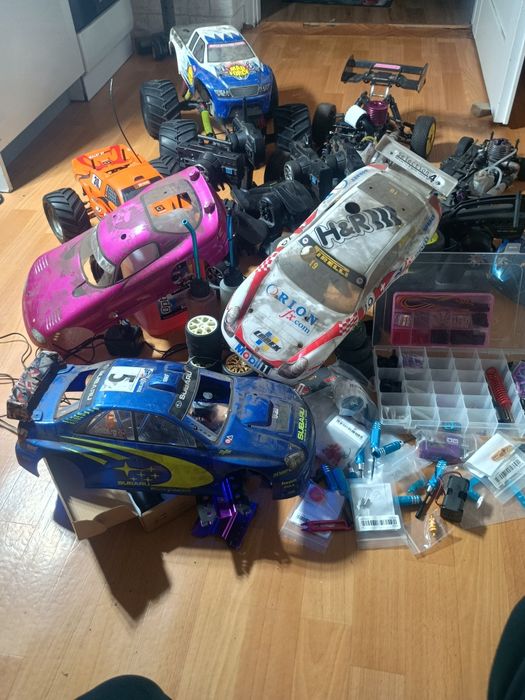 Zestaw RC Nitro spalinowe, kyosho, hpi