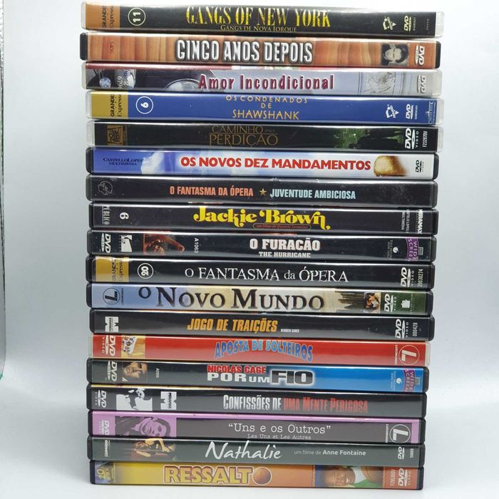 Lote 27/1 - Pack de 18 Filmes em DVD - Ref.VI