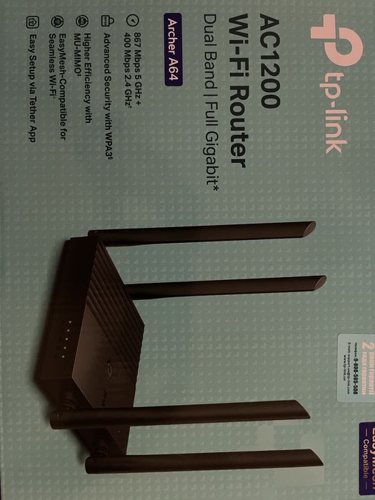 Wi-Fi Router TP-Link AC 1200 Dual Band Full Gigabit