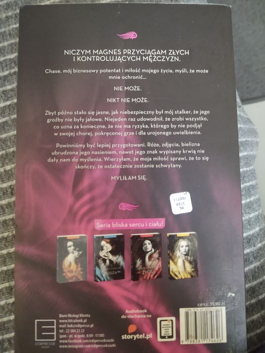 Książka " Umysł" Audrey Carlan