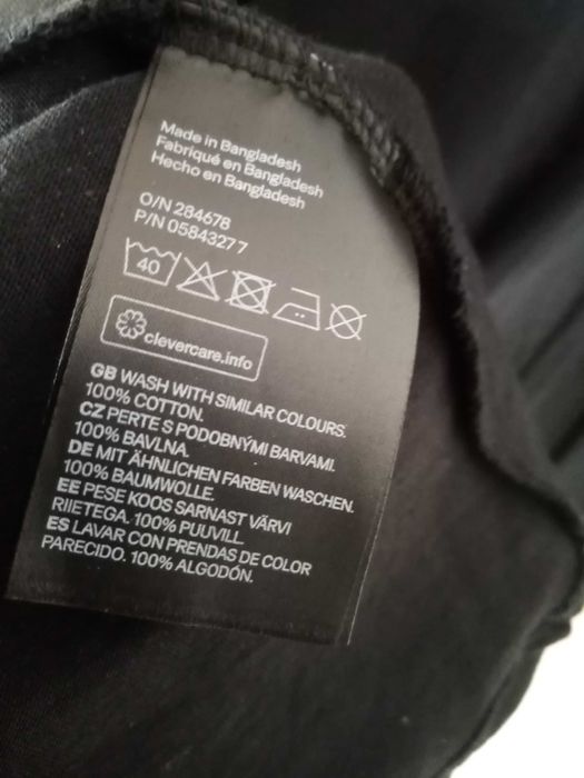 Czarna hiszpanka H&M