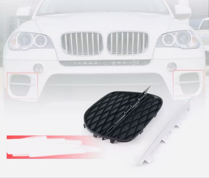 зап решетка бампера bmw x5 e70