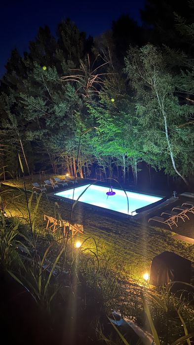 Dom z basenem, balia, nad jeziorem, przy lesie - Kaszuby