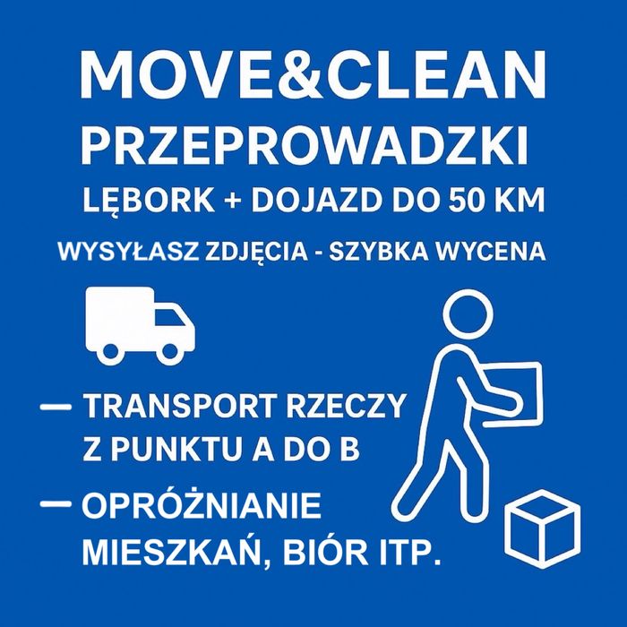 Wywóz mebli • Opróżnianie mieszkań • Utylizacja • Lębork + 50 km