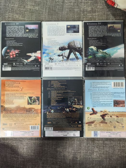 Star wars dvd coleção
