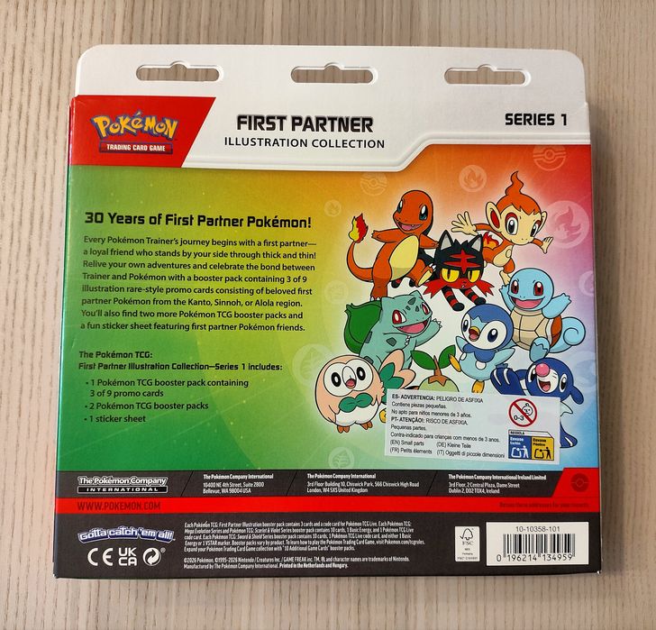 Pokemon TCG First Partner Illustration Collection