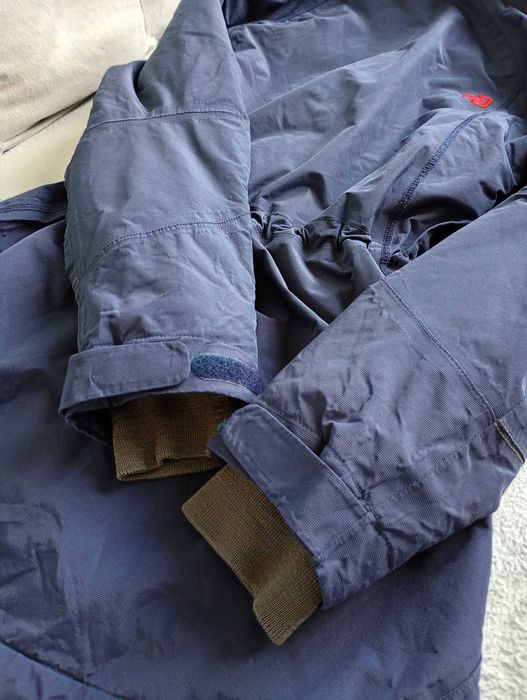 Damska wodoodporna kurtka Didriksons Parka - rozmiar 36 (S), granatowa