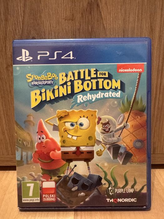 SpongeBob PS4 PS5, battle for bikini bottom