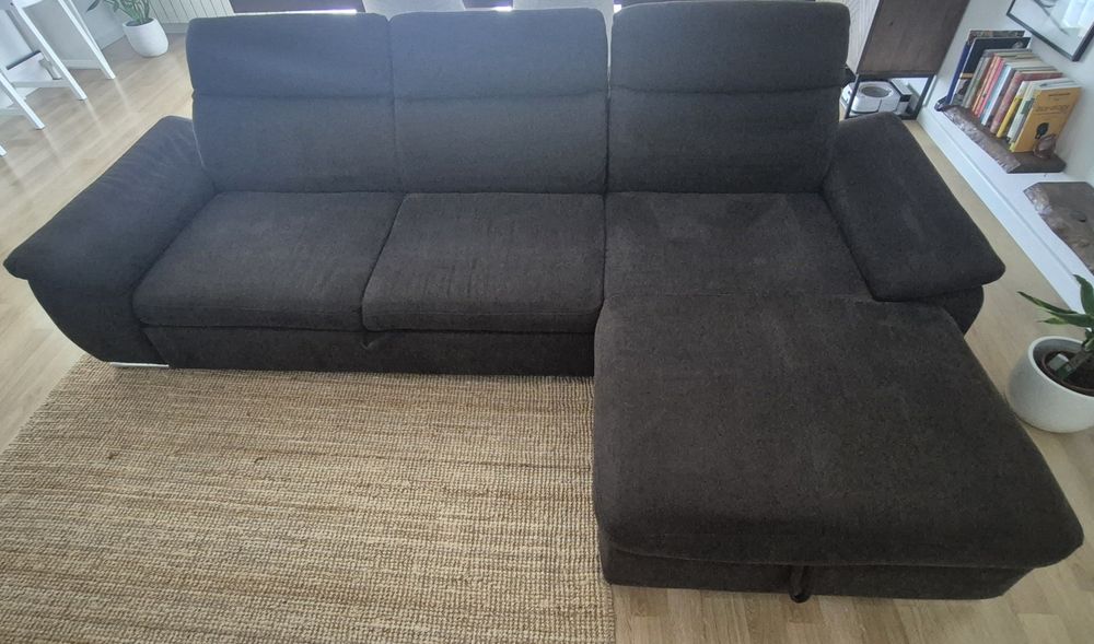 Sofá sala chaise longue (Sofá-cama)