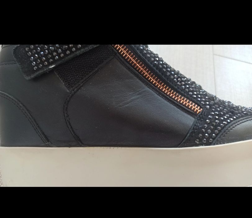Sneakersy na koturnie Alexander Smith 40