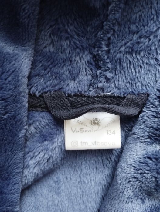 Халат дитячий плюшевий