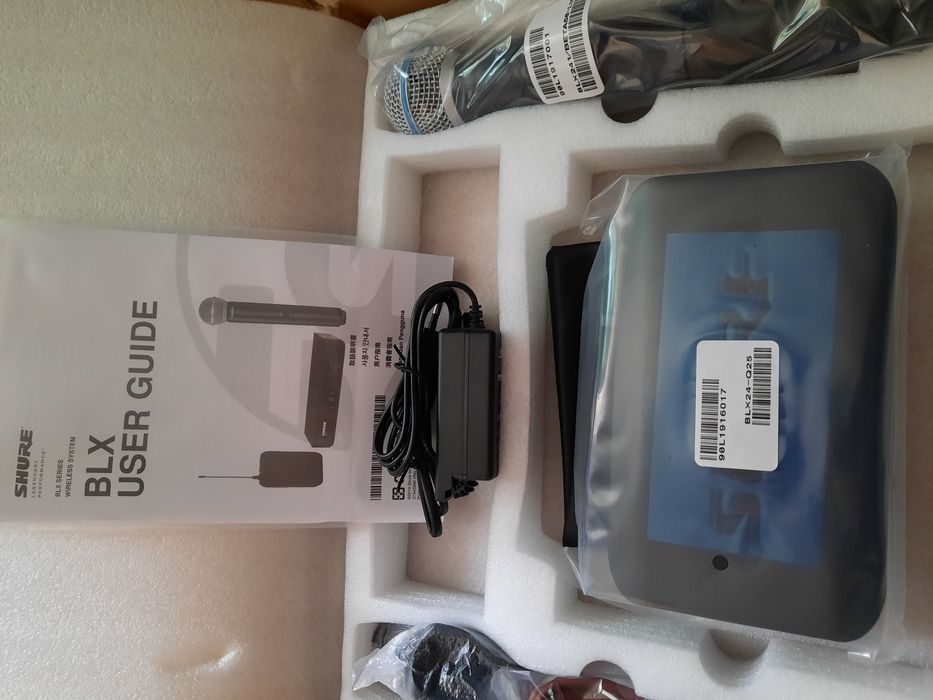 Професійна система SHURE BLX24 Beta SM58A (возможен безнал)