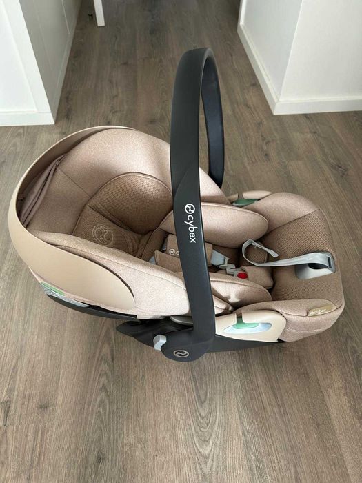 Cybex cloud t i-size + adaptadores carrinho + isofix cloud t