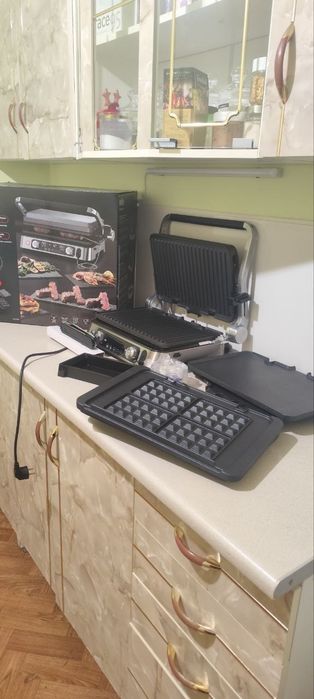 Braun MultiGrill 9 Pro CG9167, електрогриль, мультигриль, вафельниця, гриль, барбекю, контактний гриль, міні-духовка, гриль 3-в-1, термощуп, 6 пластин