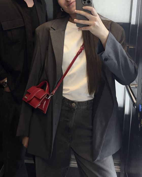 Класичний сірий піджак жакет