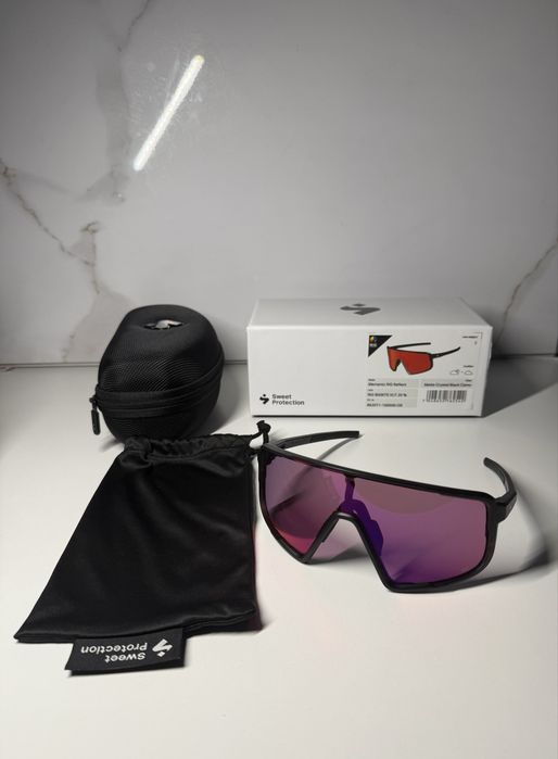 Okulary Rowerowe Sportowe Sweet Protection Memento RIG Reflect Camo Szosa MTB