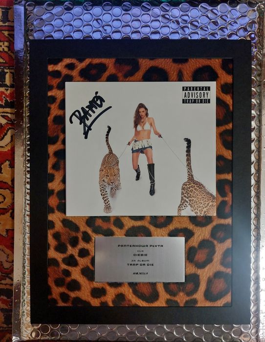 Bambi Trap or Die CD Preorder Panterkowa płyta podpis