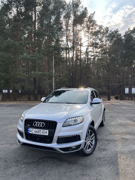 Audi Q7 S-line.