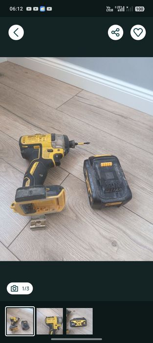 Zakrętarka DeWalt dcf887