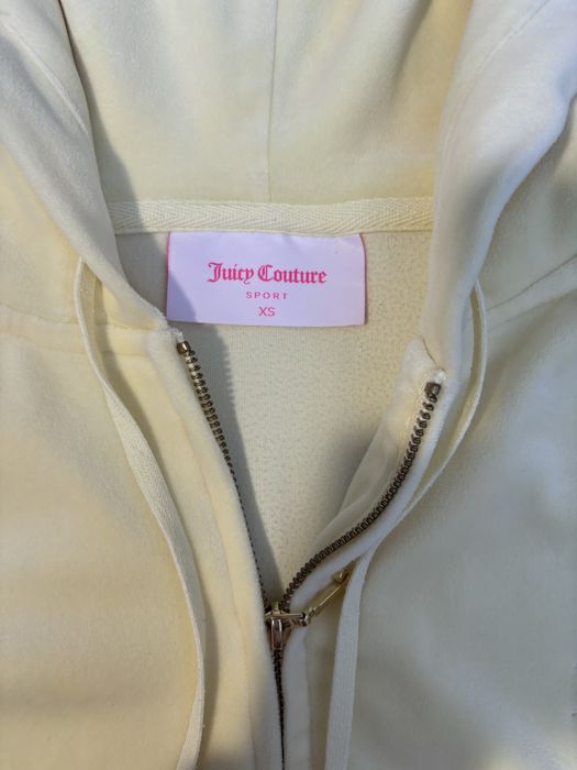 Лимонне зіп худі Juicy Couture