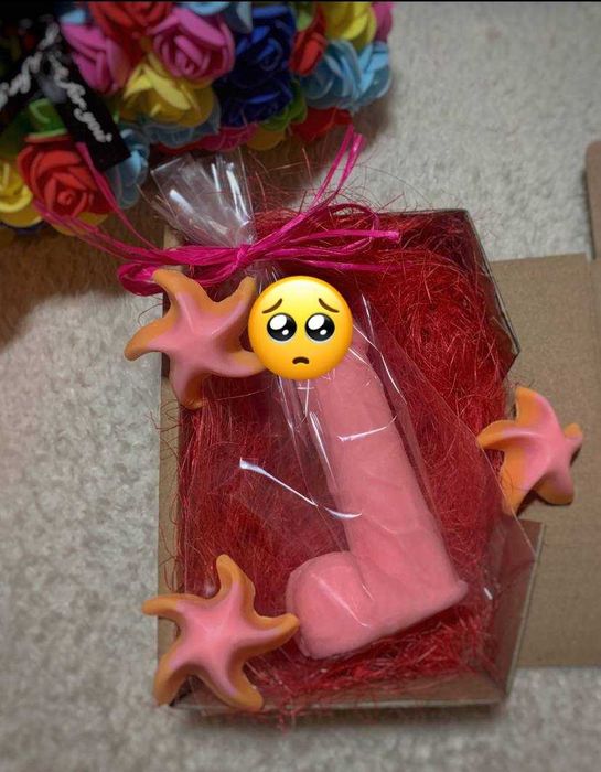 Zabawny zestaw prezentowy o zapachu bubble gum (mydło)