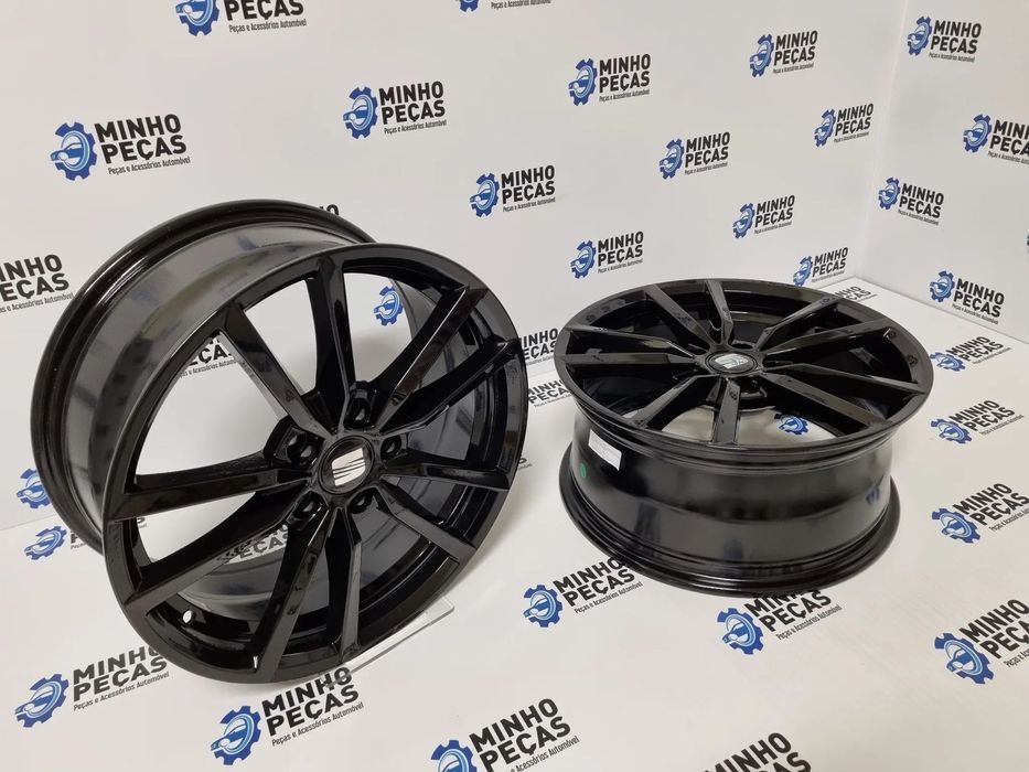 Jantes Seat Leon em 17 Preto Brilho (5x112)