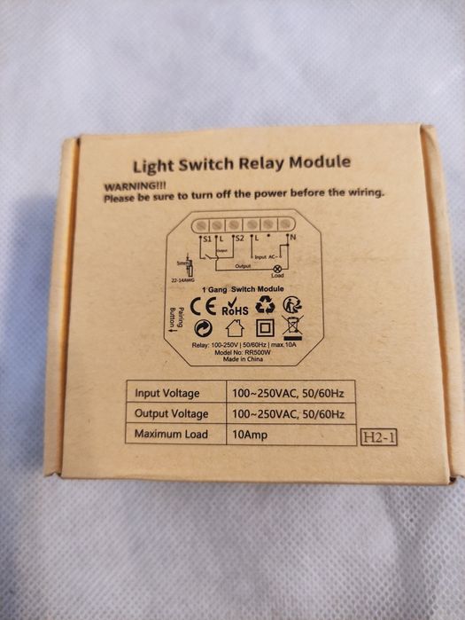 Sterownik światła wifi loratap rr500w
