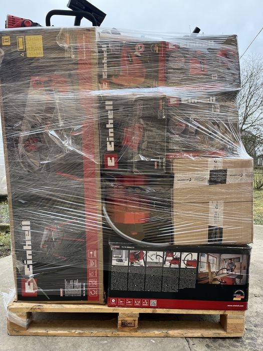Палета стоки Einhell Amazon з європи тільки робочий інструмент
