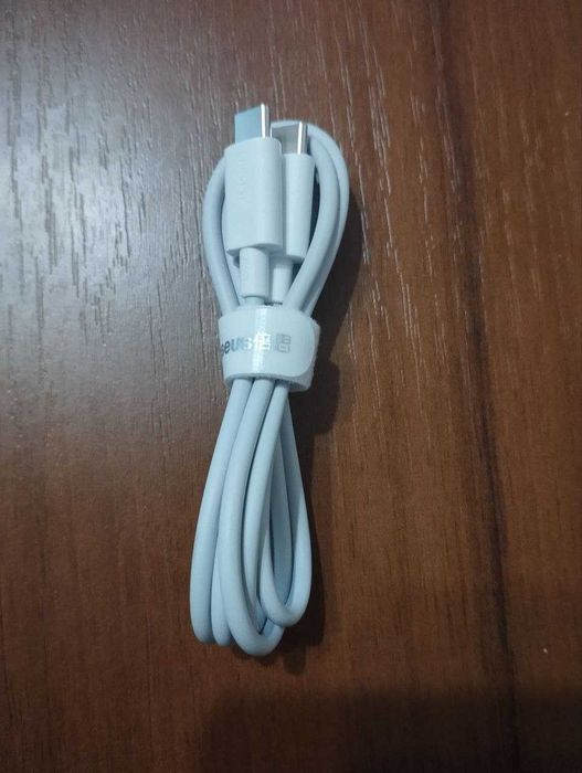 Зарядний кабель Baseus 65W Type-C to Type-C 1m