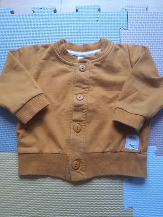 Musztardowa bluza rozm 68