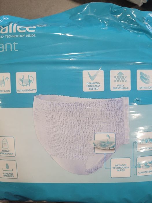 Fraldas-Cueca Incontinência Tam M 15uni