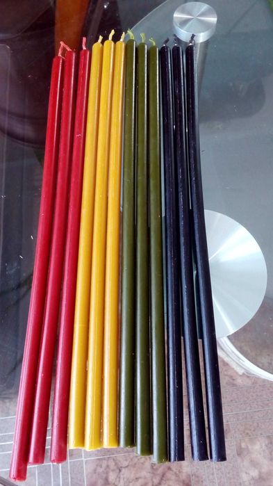 Цетные восковые свечи