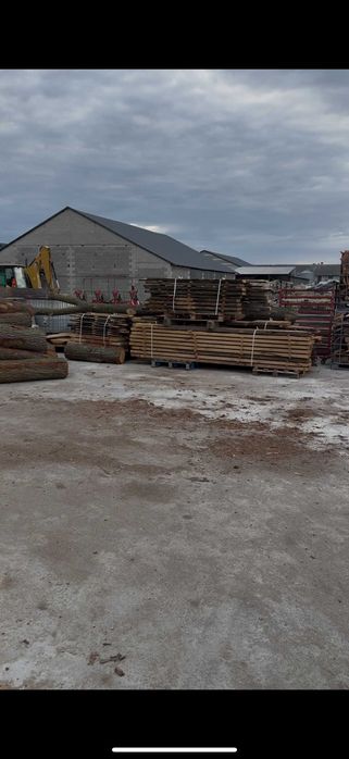 Deski, deska 8x5x2.4m , kantówki na ławkę, stolik - suche