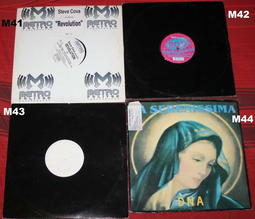 Płyty winylowe Maxi Single 12" 45 obr/min POP, Rock, Disco, Techno II