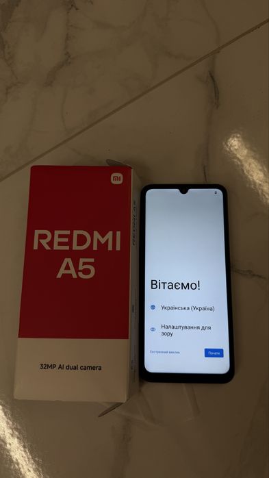 Смартфон Xiaomi Redmi A5 3/64GB Midnight Black