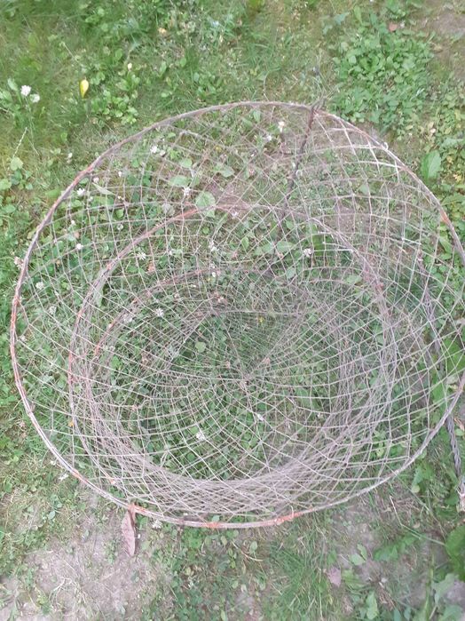 siatka do połowu ryb, prl, retro