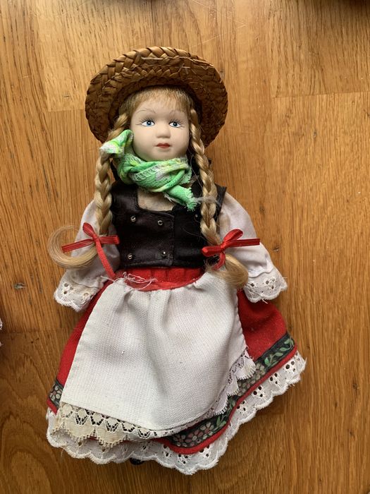 Bonecas Antigas em Porcelana de 22cm cada (ver descrição)