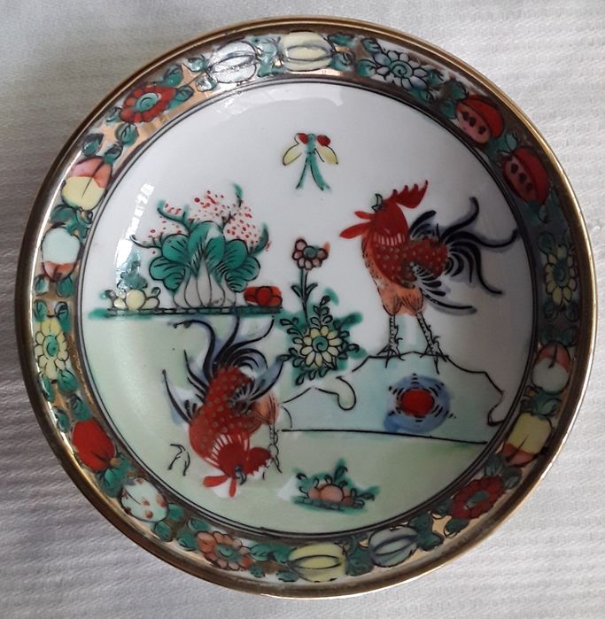 3 Peças em porcelana, made in Macau