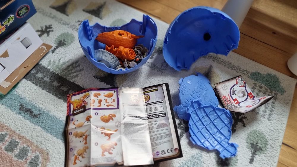Duże Jajo Smashers dinozaur jak nowe