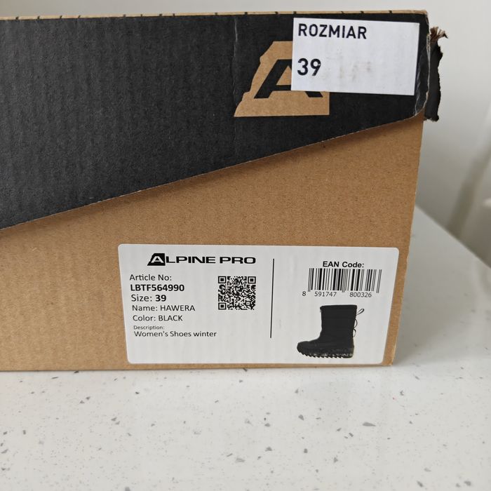Śniegowce Alpine pro 39 nowe