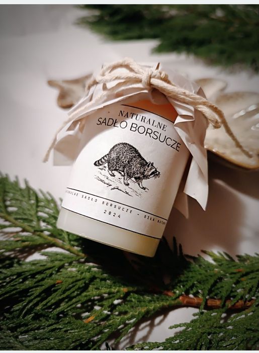 Sadło Borsucze naturalne 100 ml tłuszcz z borsuka