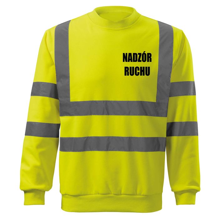 bluza robocza odblaskowa nadzór ruchu bluza roboty drogowe