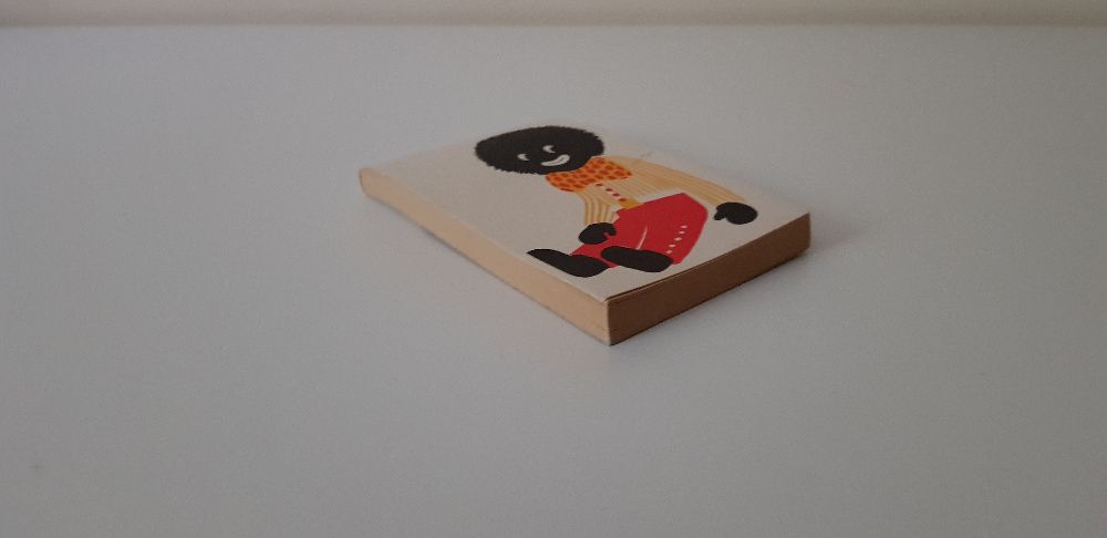 Vintage notesik z czarnym pajacykiem