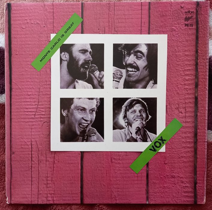 Vox - Monte Carlo Is Great, płyta winylowa, Wifon, pop rock