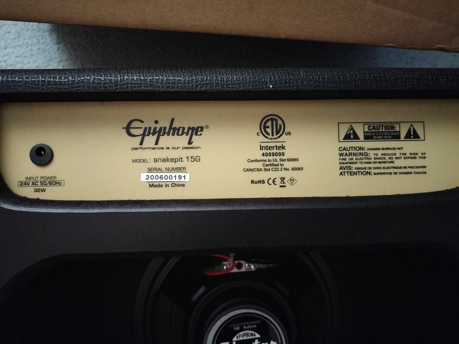 Epiphone Snakepit 15 G Amplifier64284650955905121