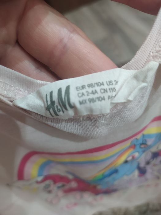 T-shirt koszulka bluzka rozmiar 98/104 H&M